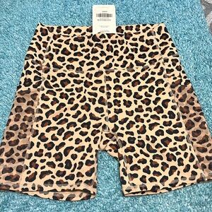 NWT Fabletics High Waisted 6 inch Biker Shorts